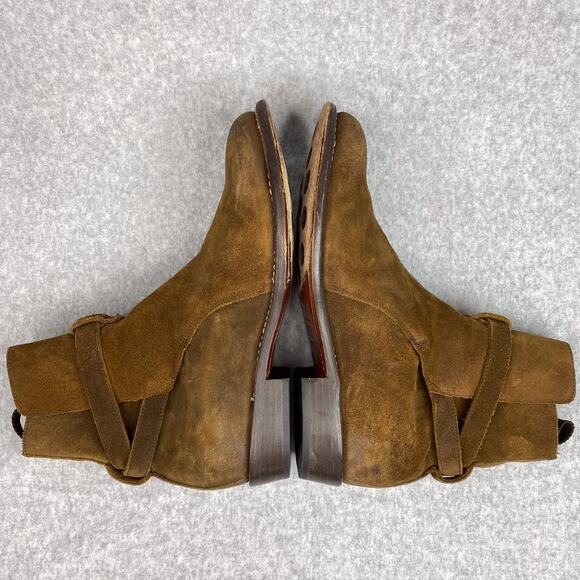 Thursday Boot Co Mens Size 8 Cognac Suede Rogue Boots - Picture 6 of 9
